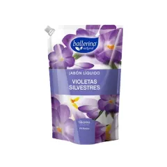Jabon Liquido Ballerina Recarga 900 ml Violetas Silvestres