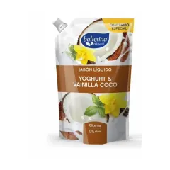 Jabon Líquido Ballerina Yoghurt & Vainilla Coco 750 ml