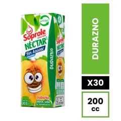 Jugo Cajita Soprole Durazno