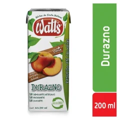 Jugo Durazno Watts 200 ml
