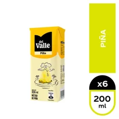 Jugo En Cajita Piña Del Valle