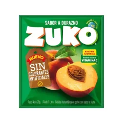 Jugo En Polvo Zuko Durazno