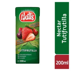 Jugo Watts Tuttifrutilla 200 ml