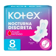 Kotex Nocturna Discreta 8Un