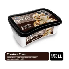 La Cremeria Cookies & Cream Savory 1Lt