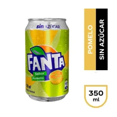 Lata Fanta Pomelo Zero 350 ml