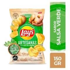 Lay's Artesanas Sabor Salsa Verde 150 g