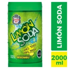 Limon Soda Desechable 2 Litros