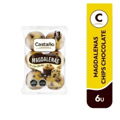 Magdalenas Chip Chocolate Castaño 288 g