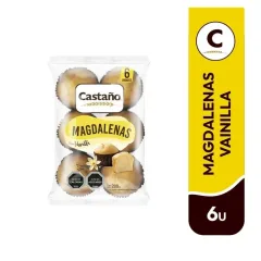 Magdalenas Vainilla Castaño 288 g