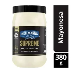 Mayonesa Hellmanns Supreme Frasco 380 g