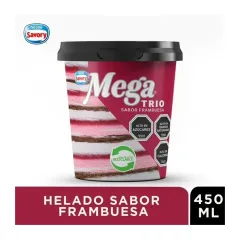 Mega Trio Sabor Frambuesa Savory 450 ml