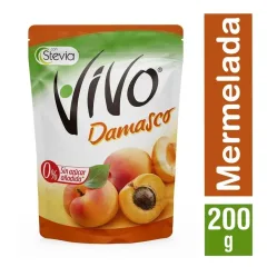 Mermelada Damasco Vivo 175 g