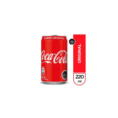 Mini Lata Coca-Cola Original 220 Cc