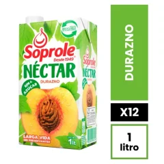 Néctar Durazno Soprole 1 Lt Tetra