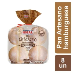 Pan Artesano Hamburguesa Ideal 8 Un