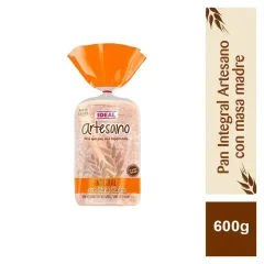 Pan Artesano Masa Madre Inte gal 600 g