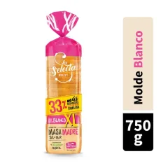 Pan Molde Blanco XL La Selecta 750 g