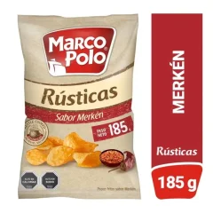 Papas Rústicas Sabor Merken Marco Polo 185 gr