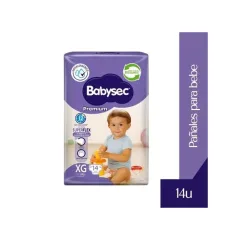 Pañal Babysec Xg