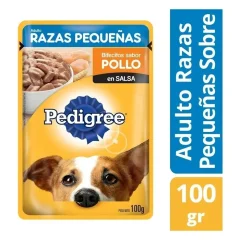 Pedi gee Sobre 100 g Adulto Raza Pequeña Pollo