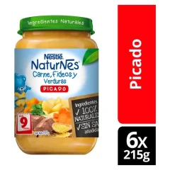 Picado Carne Fideos Y Verduras 215 g