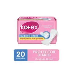 Protectores Diarios Kotex 20 Un