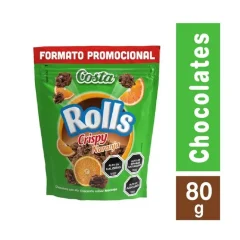 Rolls Crispy Naranja Verde 100 gr