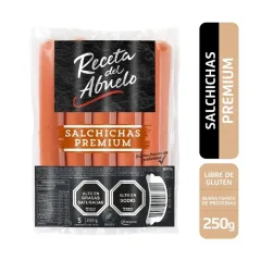 Salchicha Premium Receta Del Abuelo 250 g