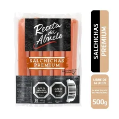Salchichas Premium Receta Del Abuelo 10 Un 500 g