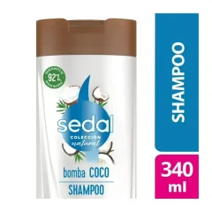 Shampoo Sedal Bomba Coco 340 ml