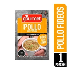 Sopa Pollo Con Fideos Solo Para Uno gourmet