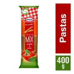 Spaghetti Pasta Mix Carozzi Tricolor 400 gr