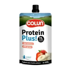 Yoghurt Protein Plus Frutilla Platano Colun 150 gr