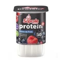 Yogurt Protein Trozos De Fruta Arandano Frambuesa 155 ml