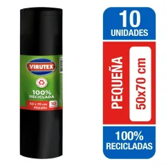 Bolsa De Basura Virutex 50X70