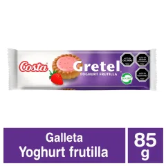 Galleta gretel Frutilla grande 85 gr