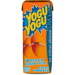 Yogu Yogu Sabor Damasco 200 ml