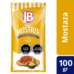 Mostaza Jb 100 gr