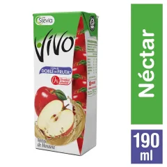 Jugo Cajita Vivo Manzana