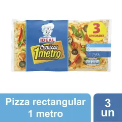 Prepizza Rectangular 750 g Ideal
