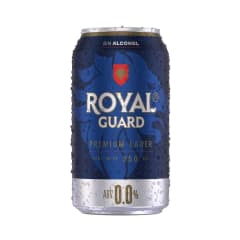 Cerveza Royal Guard Sin Alcohol Lata 350 cc