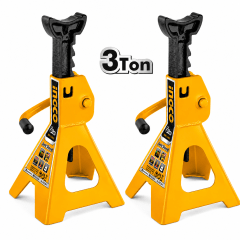 Set de 2 Caballetes Torres Soporte para Auto 3 Toneladas INGCO