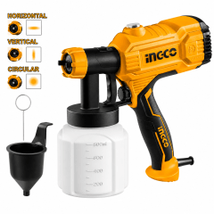 Pistola Eléctrica para Pintar con Compresora 450W INGCO
