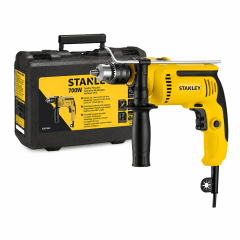 Taladro Percutor Stanley 700W SDH700K 1/2¨ con Maleta para Uso Rudo