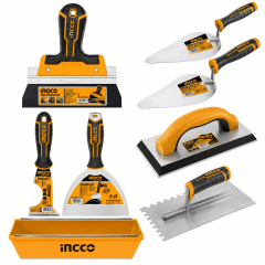 Kit Empastador y Fraguador para Fino Acabado de 8 Herramientas INGCO
