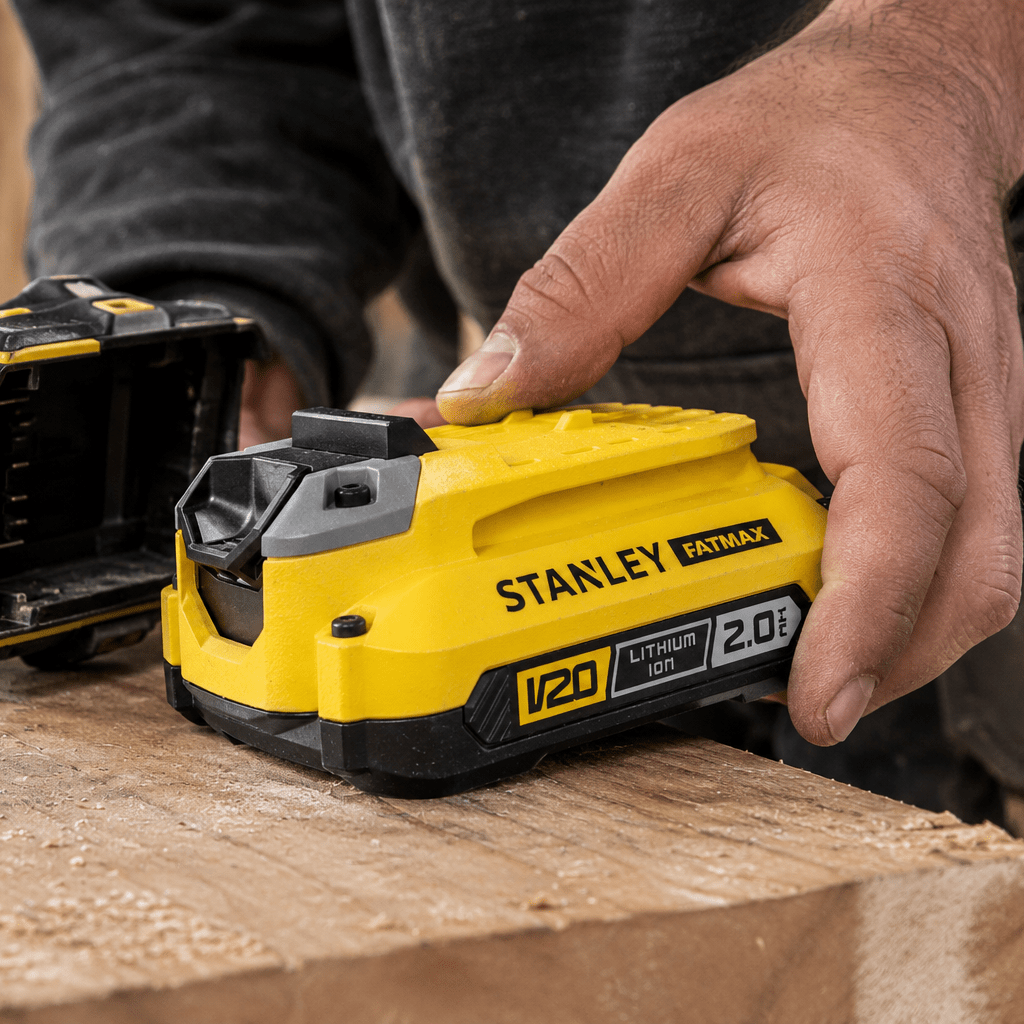 Batería Stanley 20V Ion Litio 2Ah para Herramientas Inalámbricas2