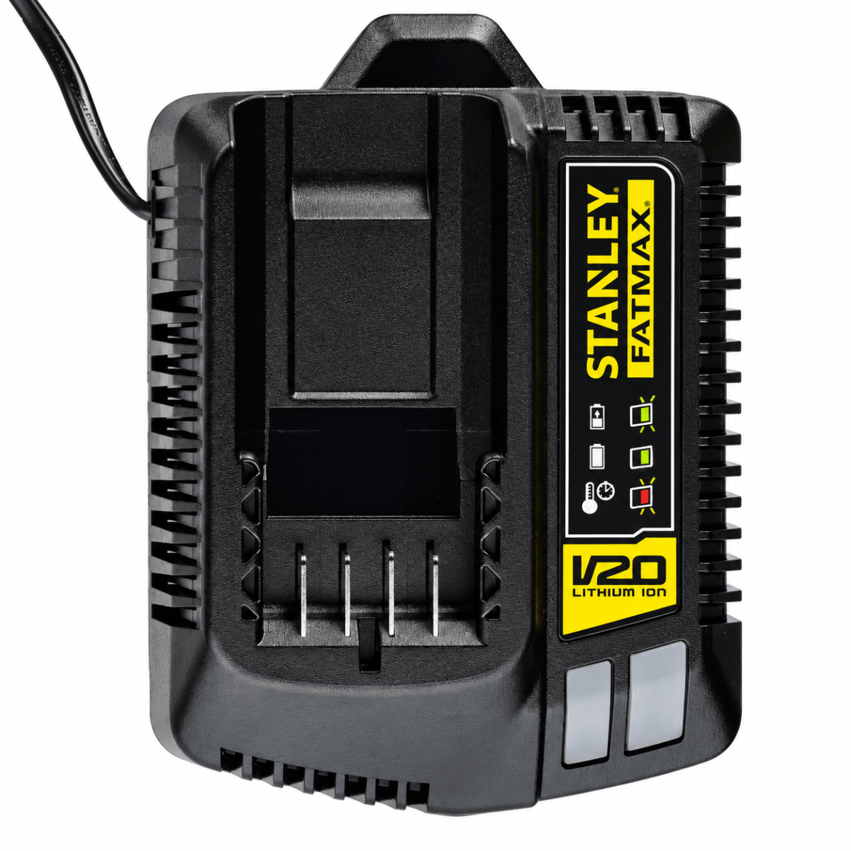 Cargador Rápido Stanley 20V para Baterías de Herramientas Inalámbricas1