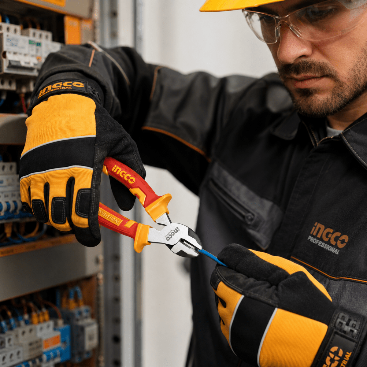 Alicate de Corte Dieléctrico Ingco 1000V de 6´´2