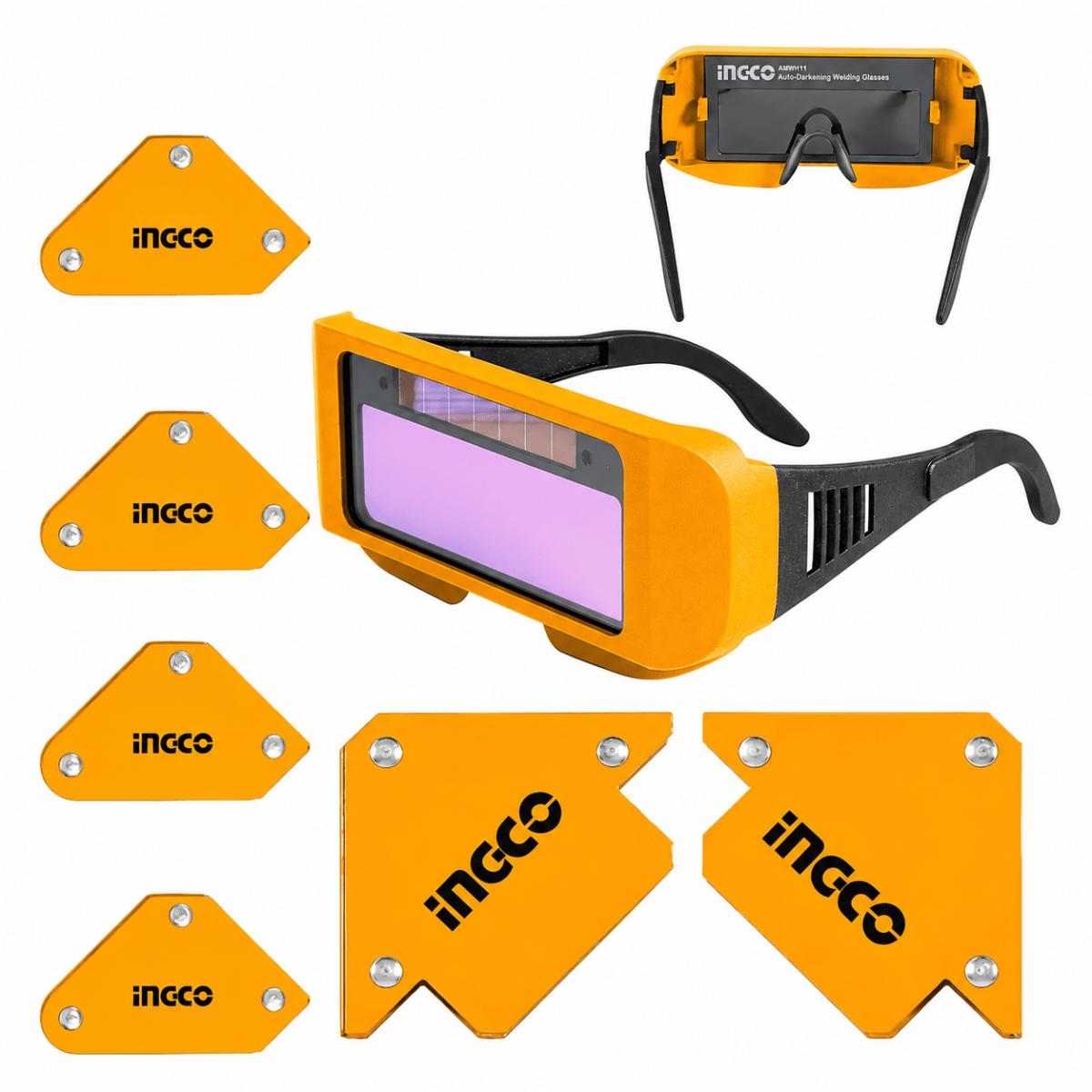 Kit Soldador con Juego de Escuadras Magnéticas y Gafas para Soldar1